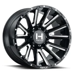 22X12 Hostile H123 Typhoon 8X6.5/8X165.1 -44 Black Milled Wheels Rims SET(4) 125. Fixed Price $2363.00.