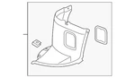Genuine Volkswagen Liner Extension 5G0-805-912-L. Fixed Price $54.86.