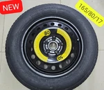2018 - 2025 Volkswagen Atlas Spare Emergency Tire Wheel Rim T165/80 R17 Oem. Fixed Price $140.00.