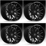 New 24X14 Dropstars 654BM Gloss Black Milled Wheel Rim Ford F250/350 8X170. Fixed Price $2199.00.