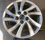 2012 2013 Mazda 16X6 1/2 Alloy Wheel Rim 10 Spokes Silver Factory Oem. Fixed Price $132.02.