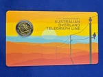 Australia 2022 $1 Carded Coin Com 150TH Ann Overland Telegraph Line By Ram. Fixed Price $14.46.