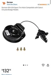 Dorman 924-534 Spare Tire Hoist Assembly For 04-09 Chrysler Dodge Aspen Durango. Fixed Price $72.16.