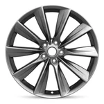 New Wheel For 2016-2024 Tesla Model X Front Inch Painted Charcoal Alloy Rim. Fixed Price $287.87.