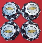 4 Wheel Center Caps For Chevy Express Van Avalanche Silverado Suburban 2500 3500. Fixed Price $59.99.