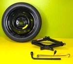 Spare Tire 15" With Jack Kit FITS:2012-2021 Kia Rio. Fixed Price $185.00.