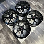20'' Project 6GR Ten Spoke Black Square Concave Wheels Ford Mustang S550 S650. Fixed Price $2260.00.