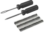 Victor Tubeless Tire Repair 5 Piece Kit Handle Rasp & Insert Tools Plugs. Fixed Price $9.95.