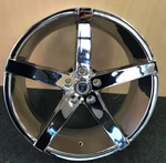20" Borghini B35A Wheel 20X8.5 +35 5X120 Cb 74.2 Chrome Rim Last. Fixed Price $629.99.
