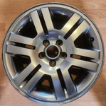 18" Ford Explorer, Mercury Factory Oem Silver Alloy Wheel Rim 18X7 1/2 2006-2010. Fixed Price $265.00.