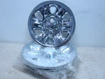 Fits Nissan Titan 2004-12 New 17" Steel Wheel Skin / Hubcap Set 7955P-C #2FL-16. Fixed Price $50.00.