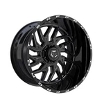 20X10 Tis 544BM Gloss Black Milled Wheel 8X170 (-25MM). Fixed Price $478.00.
