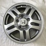 2002 2003 2004 Honda Crv 15" Silver Aluminum Wheel Rim Factory Oem. Fixed Price $138.95.