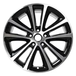 04111 Used Oem Aluminum Wheel 18X8 Gloss Black Machined Fits 2012-2017 Verano. Fixed Price $173.00.