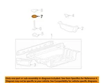 Ford Oem 03-11 Crown Victoria Rear Floor Rails-spare Bracket Plate 5W7Z1448A. Fixed Price $22.15.