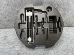 Emergency Lift Change Jack Tool Kit Holder Mercedes W218 CLS63S CLS550 Oem. Fixed Price $75.00.
