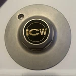 Icw Alloy Wheels Aluminum Metal Center Cap 7-1/8 Inch. Fixed Price $49.00.