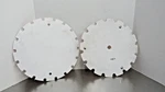 Bassett Aero Racing Wheel Clear Lexan Mud Cover Dzus Imca Beadlock. Fixed Price $40.00.