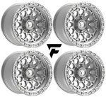 17 Fittipaldi Silver Machined Wheels Rims Fits Toyota Trd Tacoma SR5 Offroad 101. Fixed Price $1272.00.
