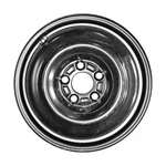 Used Painted Black Steel Wheel; Take-off 16 X 4. Fixed Price $75.35.