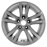 For Hyundai Sonata 15-17 Alloy Factory Wheel Double 5-SPOKE Silver 16X6.5. Fixed Price $247.46.