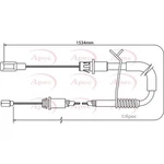 Apec Brake Cable CAB1189 Fits Ford - Engineered Performance And Long Life. Fixed Price $22.88.