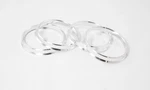 (set Of 4) 73.10MM - 54.06MM (54.1) Aluminum Hub Centric Rings. Fixed Price $9.99.