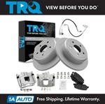 Trq Brake Pad & Rotor Kit Premium G-coated Ceramic Fits 2008-2012 Jeep Wrangler. Fixed Price $259.95.