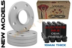 Complete Set Of 10MM Gray Audi Hub Centric Wheel Spacers 5X112 66.6 H.b + Bolts. Fixed Price $110.95.