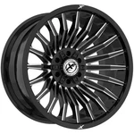 Off-road XF-231 20X9 6X135/6X5.5" +12MM Black/milled Wheel Rim 20" Inch. Fixed Price $431.70.