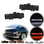 For Chevy S10 Blazer 1983-1994 Smoke Lens Switchback Led Drl / Turn Signal Light. Fixed Price $64.99.