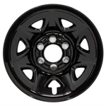 Gloss Black Wheel Skin Set 17" For 2014-2020 Chevy 1500/GMC Sierra. Fixed Price $149.99.