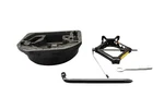 07-15 Jaguar Xkr X150 Emergency Spare Tire Tool Kit W/ Jack 6W8317B043AC Oem. Fixed Price $105.60.