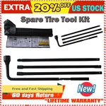 Spare Tire Lug Wrench & Jack Tool Kit For Chevy Gmc Cadillac Pickup Truck Suv Ek. Fixed Price $41.19.