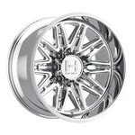 22" Hostile H126 Maniac Armor Plated 22X10 Wheel 8X6.5 -25MM Lifted Truck Rim. Fixed Price $774.00.