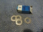 Nos 1970 1971 Ford Mustang Torino Galaxie Ltd T-bird Spindle Nut Washers 4X Lot. Fixed Price $19.99.