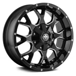Mayhem 8015 Warrior Wheel 18X9 (18, 5X139.7, 110) Black Single Rim. Fixed Price $304.99.