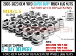 2003-2020 Ford F-250 F-350 Chrome Factory Style Lug Nuts Flat Washer M14X1.5. Fixed Price $94.37.