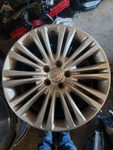 Wheel 19X7-1/2 Alloy 20 Spoke Painted Pockets Silver Fits 11-14 300 230268. Fixed Price $110.00.