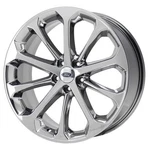 20" Ford Taurus Pvd Bright Chrome-c Wheel Rim Factory Oem 3927A 2013-2019. Fixed Price $495.00.
