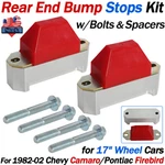 For Camaro Firebird Rear End Axle Stop Bumpers W/ Spacers Fit 17" Wheels. Fixed Price $55.99.