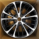 For Toyota Camry Oem Design Wheel 18" 18-21 Machined Black Replacement Rim 75221. Fixed Price $148.96.
