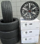 22" New Gmc Yukon Sierra Oe Style Satin Black Milled Set 4 Wheels & Tires 5906. Fixed Price $1794.99.