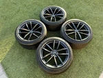 Nissan 400 19 Inch Jdm RZ34 Fairlady Oem Forged Rays Wheels And Tires W/ Tpms. Fixed Price $2950.00.
