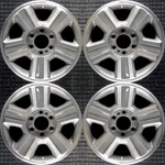 Ford F-150 Machined Lip W/ Charcoal Spokes 17" Oem Wheel Set 2004 To 2008. Fixed Price $798.00.