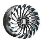 17 7.5 Inch Black Machined Face Wheels Rim 5X108 / 5X114.3 Et 35 Cb 73.1. Fixed Price $148.89.