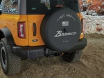 Genuine Ford Bronco 66 White Ink 33IN Spare Tire Cover 2025-2026. Fixed Price $108.00.