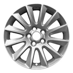 17X7 12 Spoke Refurbished Aluminum Wheel Painted Bright Silver Metallic 02417. Fixed Price $202.89.