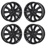 18" Jeep Cherokee Gloss Black Wheels Rims Factory Oem 9132 2014-2019 Set. Fixed Price $995.95.