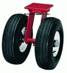S-72166-PR Hamilton 16" Dual Wheel Pneumatic Swivel Plate Caster, 2,440 Lbs Cap. Fixed Price $790.61.